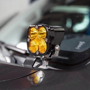 Baja Designs® Squadron Pro Amber LED Ditch Lights & Hood Brackets Kit (16-23 Tacoma) Baja Designs® Squadron Pro Amber LED Ditch Lights & Hood Brackets Kit (16-23 Tacoma)