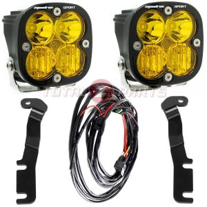 Baja Designs® Squadron Sport Amber Driving/Combo LED Ditch Lights Kit (16-23 Tacoma)