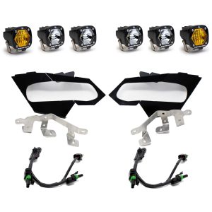 Baja Designs® S1 Triple Amber/Clear LED Headlight Kit (2017+ Can-Am Maverick X3)