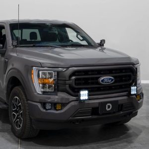 Diode Dynamics® SS5 Pro Yellow Combo Front Bumper LED Pod Lights Kit (21-23 Ford F-150)