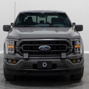 Diode Dynamics® SS5 Pro Yellow Combo Front Bumper LED Pod Lights Kit (21-23 Ford F-150)