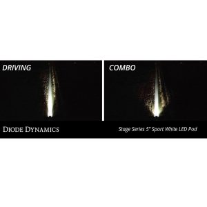 Diode Dynamics® SS5 Pro Yellow Combo Front Bumper LED Pod Lights Kit (21-23 Ford F-150)