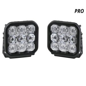 Diode Dynamics® SS5 Pro White/Clear Combo LED Light Pod Pair & Harness Diode Dynamics® SS5 Pro White/Clear Combo LED Light Pod Pair & Harness
