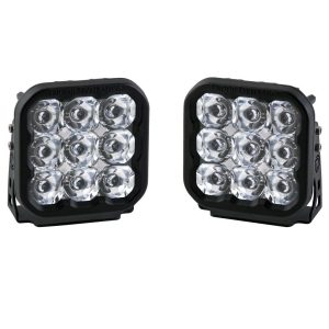 Diode Dynamics® SS5 Pro White/Clear Spot LED Light Pods Pair & Harness Diode Dynamics® SS5 Pro White/Clear Spot LED Light Pods Pair & Harness
