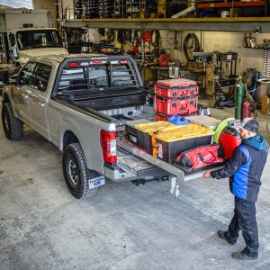 CargoGlide® 1500lb Slide Out Truck Bed Cargo Tray 6' 9" (Ford Super Duty, GM 2500/3500)