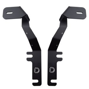 Diode Dynamics® Hood Hinge Ditch Light Brackets for 2017-2020 Ford Raptor