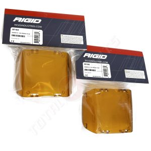 Rigid Industries® Amber Yellow Covers Pair for D-SS LED Side Shooter Pod Lights Rigid Industries® Amber Yellow Covers Pair for D-SS LED Side Shooter Pod Lights