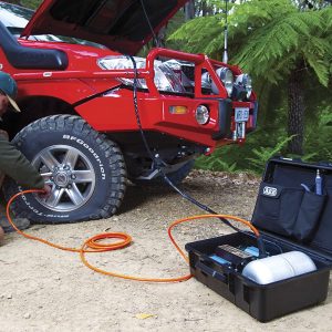 ARB® CKMTP12 Twin High Performance Portable 12V Air Compressor & Waterproof Case ARB® CKMTP12 Twin High Performance Portable 12V Air Compressor & Waterproof Case