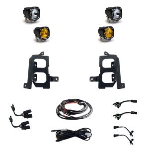 Baja Designs® S1 Dual LED Fog Lights Kit Clear/Amber (20-22 GMC Sierra 2500HD/3500HD) Baja Designs® S1 Dual LED Fog Lights Kit Clear/Amber (20-22 GMC Sierra 2500HD/3500HD)