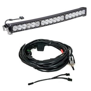 Baja Designs™ OnX6+ Arc Curved 30" Driving/Combo LED Light Bar + High/Low Wire Harness
