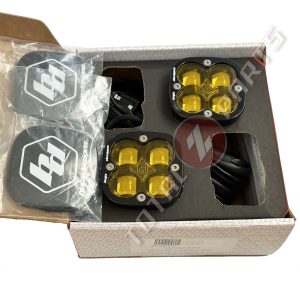 Baja Designs™ Squadron SAE LED Amber Fog Lights Pair w/Harness & Rock Guards Baja Designs™ Squadron SAE LED Amber Fog Lights Pair w/Harness & Rock Guards