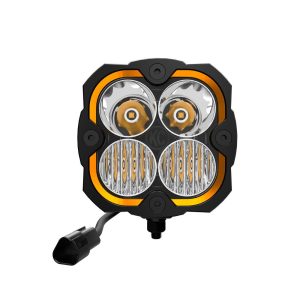 KC HiLiTES™ Flex Era® 4 LED Light Combo Pair w/ Harness, Covers, Spot Lenses KC HiLiTES™ Flex Era® 4 LED Light Combo Pair w/ Harness, Covers, Spot Lenses