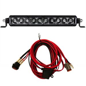 Rigid Industries™ 10-inch Spot Midnight Pro LED Light Bar & Wire Harness Rigid Industries™ 10-inch Spot Midnight Pro LED Light Bar & Wire Harness