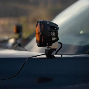 Rigid® 360-Series 4-inch Spot Pair w/Amber PRO Lens & Wiring Harness Rigid® 360-Series 4-inch Spot Pair w/Amber PRO Lens & Wiring Harness