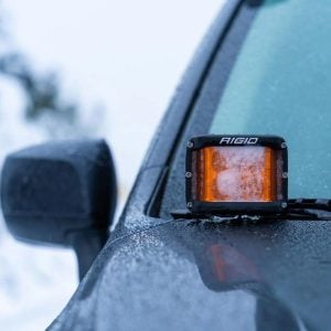 Rigid Industries® D-SS Spot Amber PRO LED Side Shooter Lights Pair w/Harness Rigid Industries® D-SS Spot Amber PRO LED Side Shooter Lights Pair w/Harness