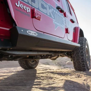 Rock Slide Engineering® 3rd Gen Step Slider Skid Plates Pair (Jeep JL)
