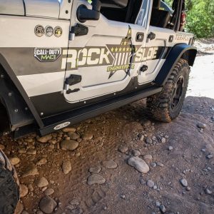 Rock Slide Engineering® 3rd Gen Step Sliders (07-18 Jeep JKU Wrangler 4-Door) Rock Slide Engineering® 3rd Gen Step Sliders (07-18 Jeep JKU Wrangler 4-Door)