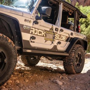Rock Slide Engineering® 3rd Gen Step Sliders (07-18 Jeep JKU Wrangler 4-Door) Rock Slide Engineering® 3rd Gen Step Sliders (07-18 Jeep JKU Wrangler 4-Door)