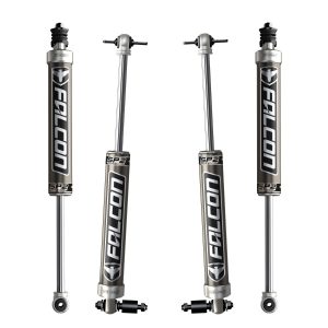 TeraFlex® Falcon SP2 2.1 Monotube Shock Kit 1.5-2.5” Lift (Jeep JKU 4-Door)