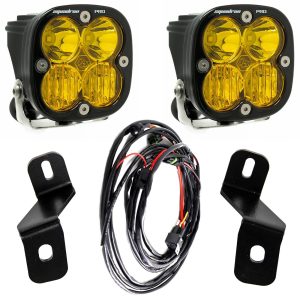 Baja Designs® Squadron Pro Amber Driving/Combo LED Cowl Ditch Lights Kit (21+ Ford F150)