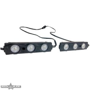 Rock Slide Engineering® Step Sliders w/LED Light Kit (18-23 Jeep JL Wrangler 4-Door) Rock Slide Engineering® Step Sliders w/LED Light Kit (18-23 Jeep JL Wrangler 4-Door)