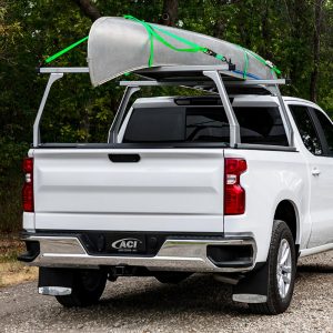 ADARAC™ Aluminum Series Silver Truck Bed Rack (19-UP Silverado/Sierra 1500 6.5ft)