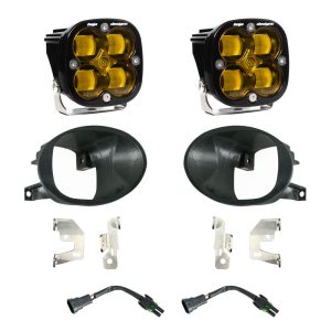 Baja Designs® Squadron SAE Clear Fog Pocket Light Kit (2019-2024 Mercedes Sprinter)