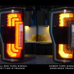 Morimoto® XB LED Tail Lights Pair Smoked (17-22 Ford Super Duty)