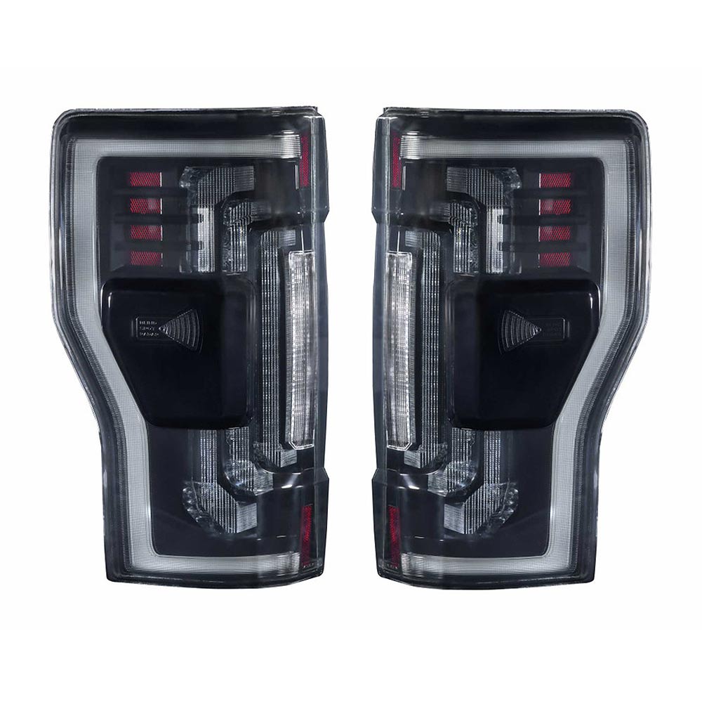 Morimoto® XB LED Tail Lights Pair Smoked (17-22 Ford Super Duty)