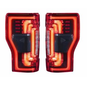Morimoto® XB LED Tail Lights Pair Red (17-22 Ford Super Duty)