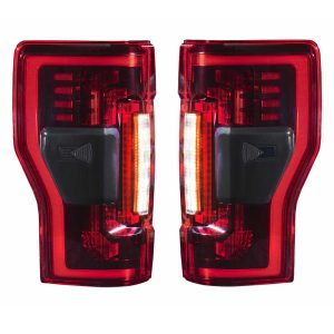 Morimoto® XB LED Tail Lights Pair Red (17-22 Ford Super Duty)