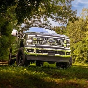 Morimoto® XBG LED Grille, Paintable Black, White DRL (17-19 Ford Super Duty) Morimoto® XBG LED Grille, Paintable Black, White DRL (17-19 Ford Super Duty)