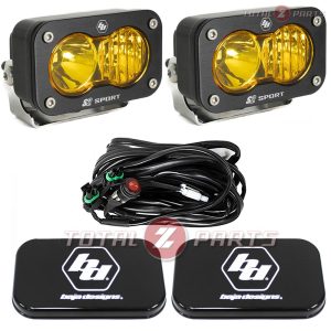 Baja Designs™ S2 Sport LED Lights Amber Driving/Combo Pair & Rock Guards Baja Designs™ S2 Sport LED Lights Amber Driving/Combo Pair & Rock Guards