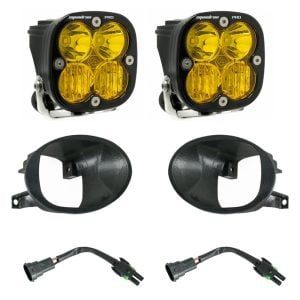 Baja Designs® Squadron Pro Amber Driving/Combo Fog Pocket Light Kit (19-23 Mercedes Sprinter)