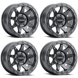 Method Race MR317 17x8.5 6x135 +0mm Matte Black Wheels Rims 17" Inch (Set of 4)