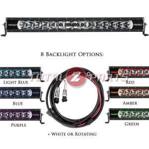 Rigid Industries® 30" Radiance+ RGBW 8-Option Backlight LED Light Bar w/Harness