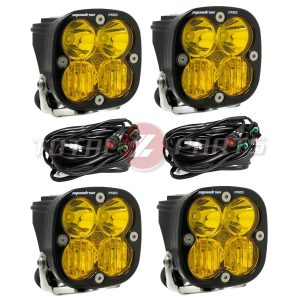 Baja Designs® Squadron Pro (2 Pairs) Amber Driving/Combo LED Fog Lights Baja Designs® Squadron Pro (2 Pairs) Amber Driving/Combo LED Fog Lights