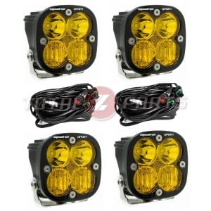 Baja Designs® 2 Pairs Squadron Sport Amber Driving/Combo LED Fog Lights Baja Designs® 2 Pairs Squadron Sport Amber Driving/Combo LED Fog Lights