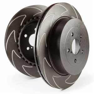 EBC® Front BSD Sport Brake Rotors Ultra Quiet V-Slot (03-04 WRX STI, 17-20 BRZ/86 w/Brembo)