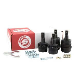 Synergy MFG® Adjustable Ball Joint Kit Knurled (2007-2018 Jeep Wrangler JK / JKU)