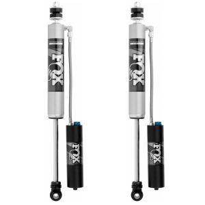 Fox® 2.0 Performance Series 0-1.5" Remote Reservoir Adjustable Front Shocks Pair (17-23 Ford F250/F350)