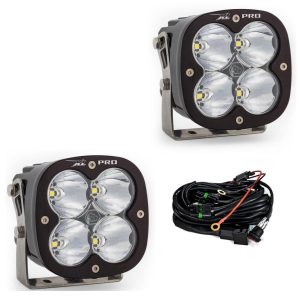 Baja Designs® XL Pro LED Pod Lights Clear Spot Pair & Wiring Harness Baja Designs® XL Pro LED Pod Lights Clear Spot Pair & Wiring Harness