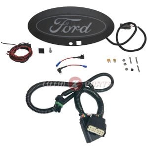 Putco® Luminix White LED Front Emblem (fits 23-26 Ford F250/F350 w/Camera, Washer, LED Headlights) Putco® Luminix White LED Front Emblem (fits 23-26 Ford F250/F350 w/Camera, Washer, LED Headlights)