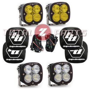 Baja Designs® XL Sport Driving/Combo LED Lights (2 Pairs, Amber & Clear) w/ Rock Guards Baja Designs® XL Sport Driving/Combo LED Lights (2 Pairs, Amber & Clear) w/ Rock Guards