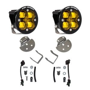 Baja Designs™ SAE Squadron-R Amber LED Fog Lights Kit (2015-2019 Chevy/GMC Colorado/Canyon)