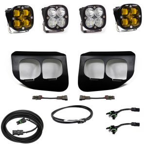 Baja Designs™ Squadron SAE Sport Amber LED Fog Lights Upfitter Kit (20-22 Ford F250/F350) Baja Designs™ Squadron SAE Sport Amber LED Fog Lights Upfitter Kit (20-22 Ford F250/F350)