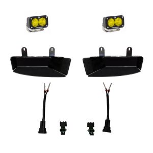 Baja Designs® S2 Sport Amber LED Fog Pocket Lights Kit (19-24 RAM 2500/3500)