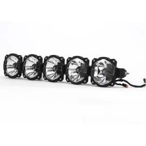 KC HiLites 32" Pro6 Gravity® 5-Light LED Light Bar Kit (14-18 Polaris RZR)