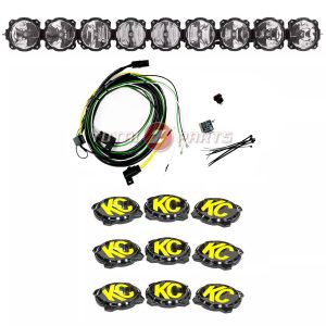 KC HiLites Pro6 Gravity® 57" Combo LED Light Bar 180W Combo Beam 91315 (9-Light)