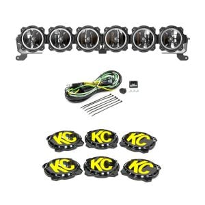 KC HiLiTES® Gravity Pro6™ 39" LED Front Bumper Light Bar Kit (21+ Ford Bronco)